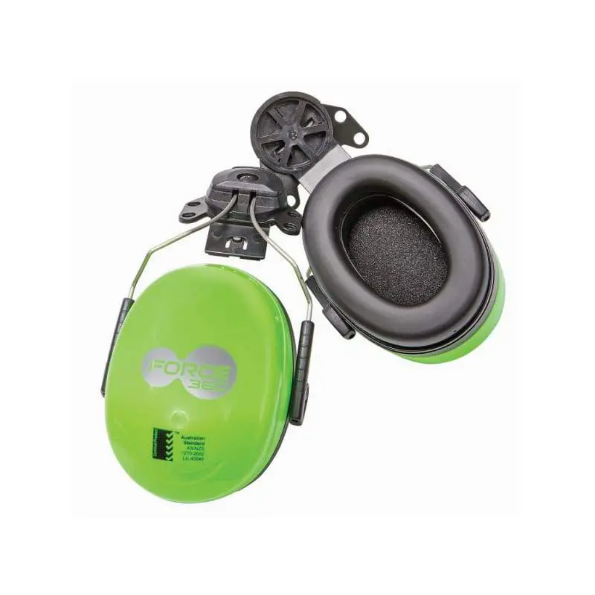 Picture of Force360 HFPR954 Wave Helmet Muff 28dB 25mm Slots Green