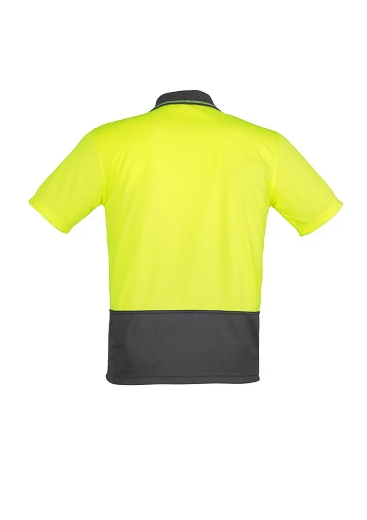 Picture of Syzmik, Mens Comfort Back S/S Polo