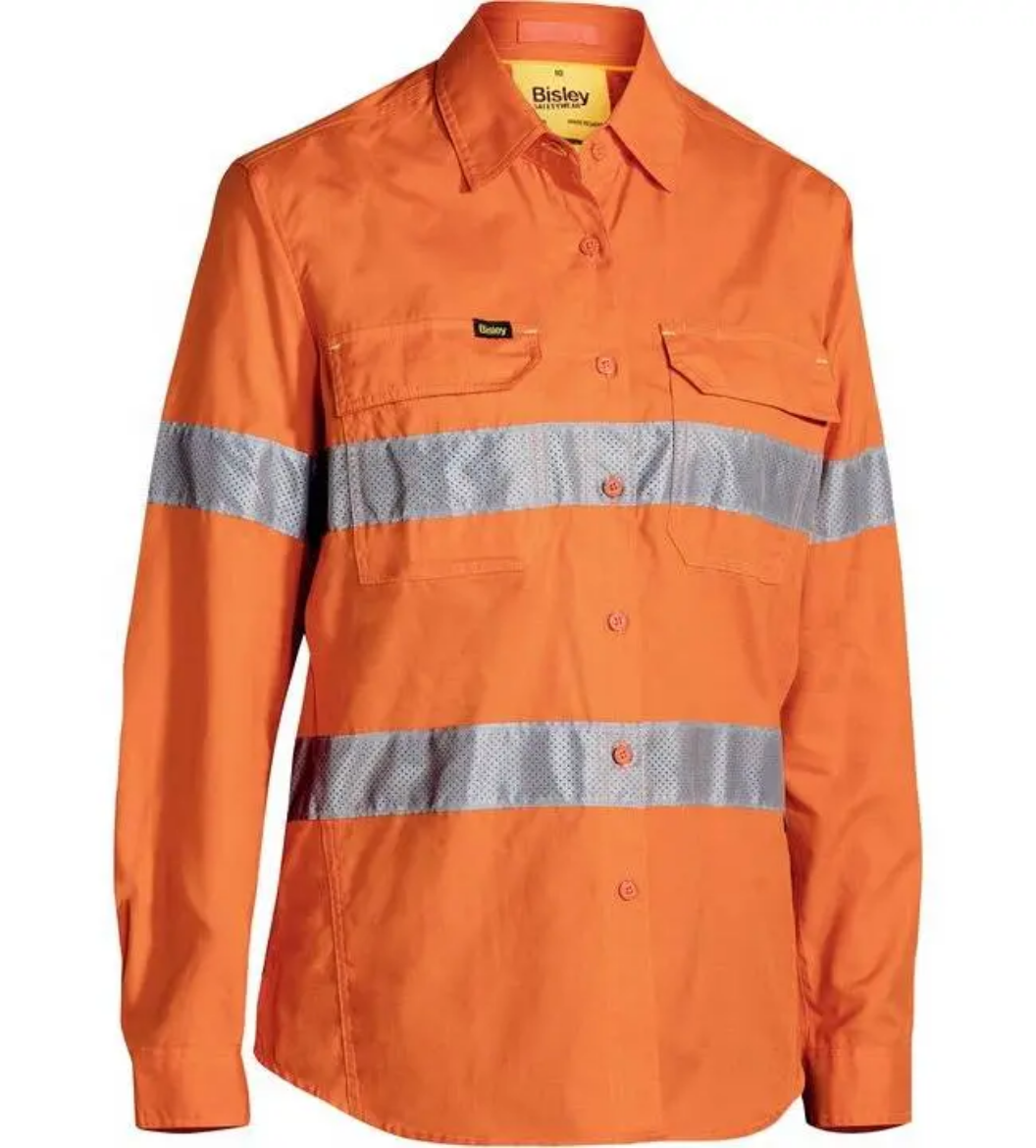 Picture of Bisley,Women's Taped X Airflow™ Ripstop Hi Vis