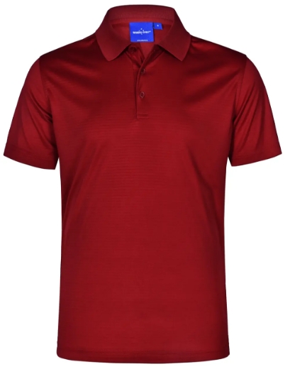 Picture of Winning Spirit, Mens Cooldry Textured Polo