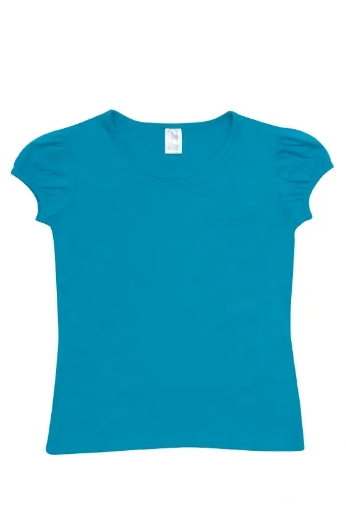 Picture of RAMO, Girls Short Puff Sleeve Tee