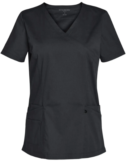 Picture of Winning Spirit, Ladies Solid Colour S/S Scrub Top