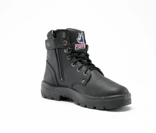 Picture of Steel Blue, Argyle Zip, Safety Boot, Steel Toe Cap
