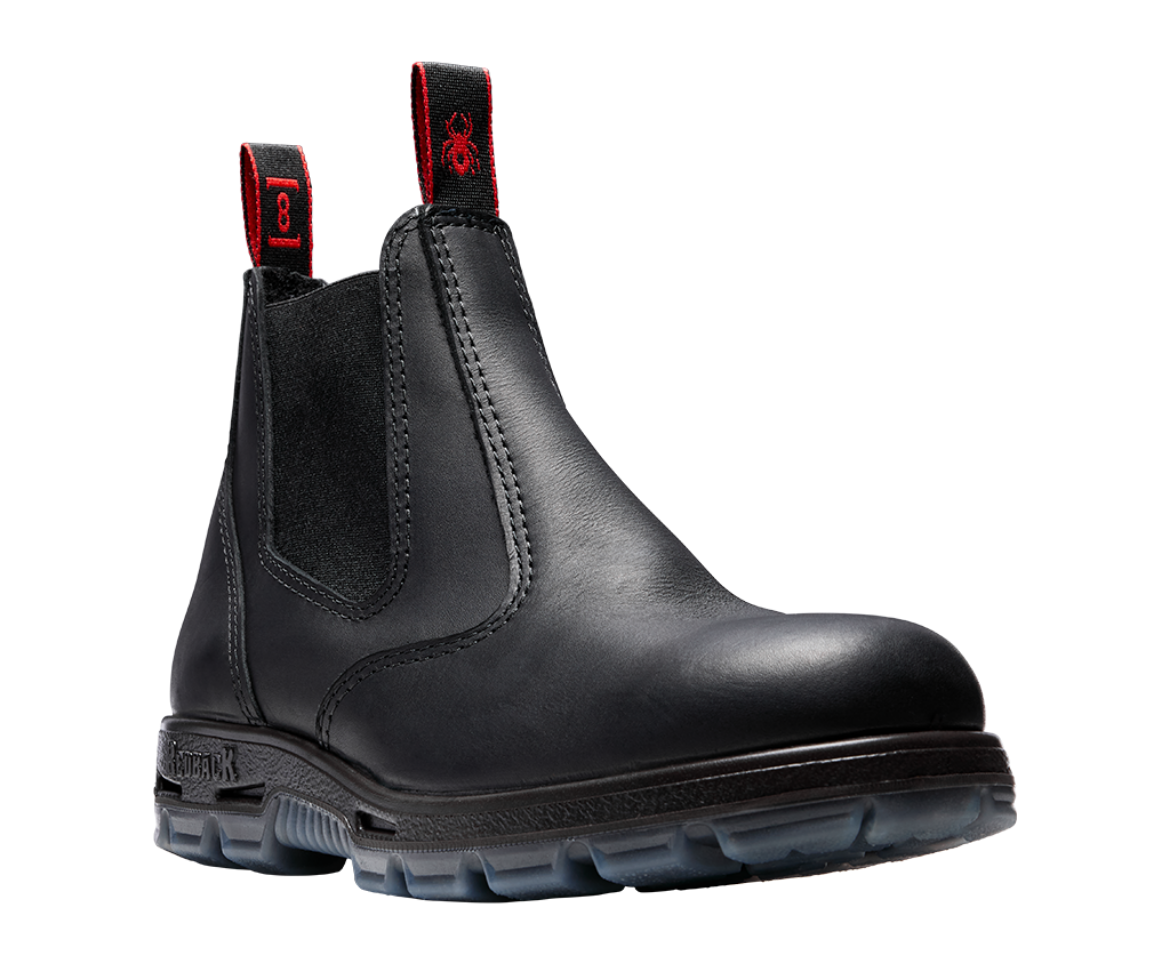 Picture of Redback, E/S Bobcat Safety Toe Black Kip