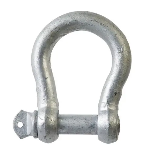 Picture of Beaver, Hot Dipped Galvanised Commercial Bow Shackles - Galvanised Size 10mm